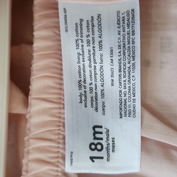 Sleeveless girls Pink dress with flowers - BNWT for 18 month toddler - Picture 5 of 5